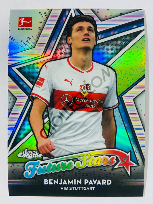 Benjamin Pavard - VfB Stuttgart 2018-19 Topps Chrome Bundesliga #FS-BP