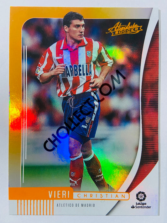 Christian Vieri - Atletico de Madrid 2019-20 Panini Chronicles Absolute Orange Parallel #AB-1