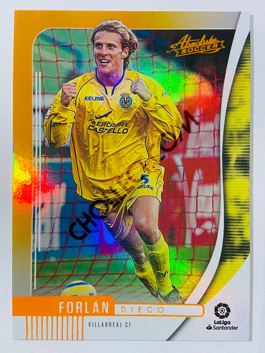 Diego Forlan - Villareal CF 2019-20 Panini Chronicles Absolute Orange Parallel #AB-10