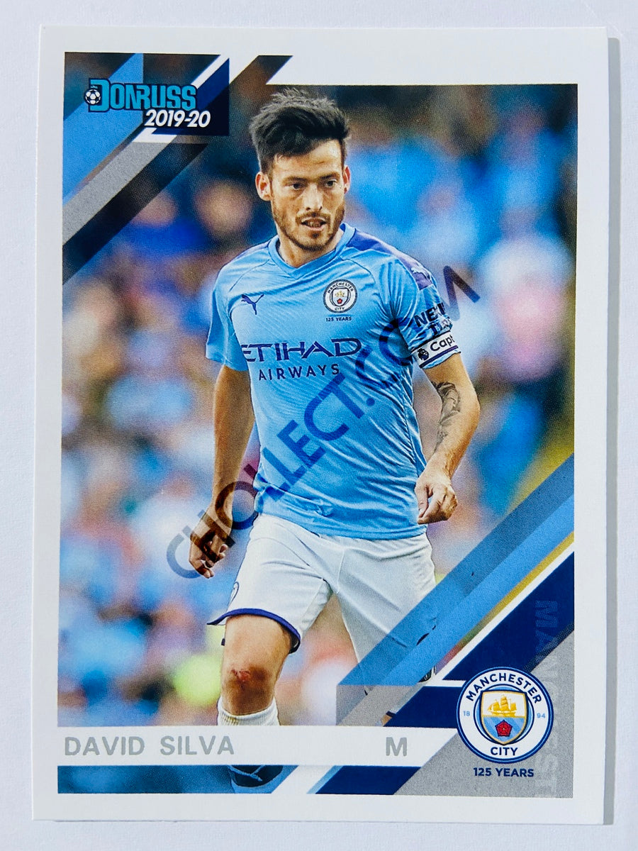 David Silva - Manchester City 2019-20 Panini Chronicles Donruss #94