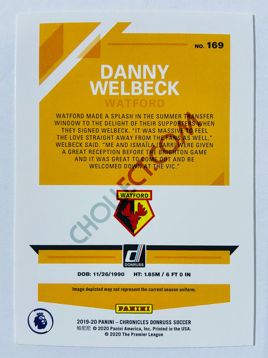 Danny Welbeck - Watford 2019-20 Panini Chronicles Donruss #169