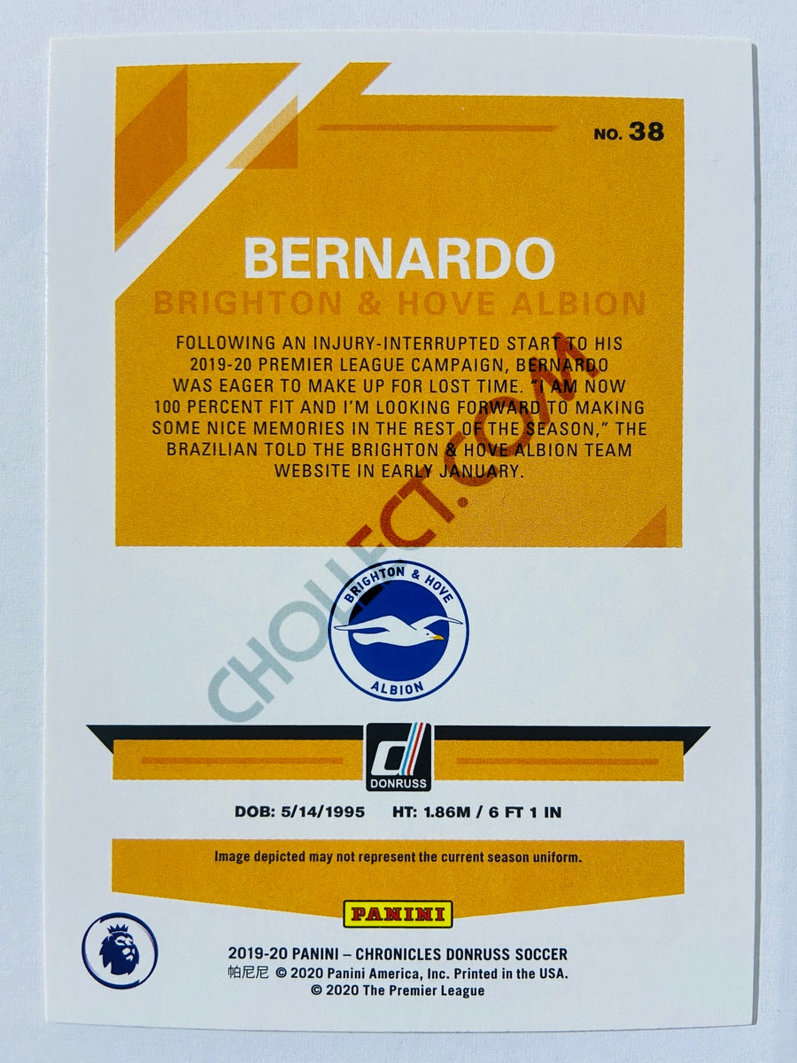 Bernardo - Brighton & Hove Albion 2019-20 Panini Chronicles Donruss Rated Rookie #38