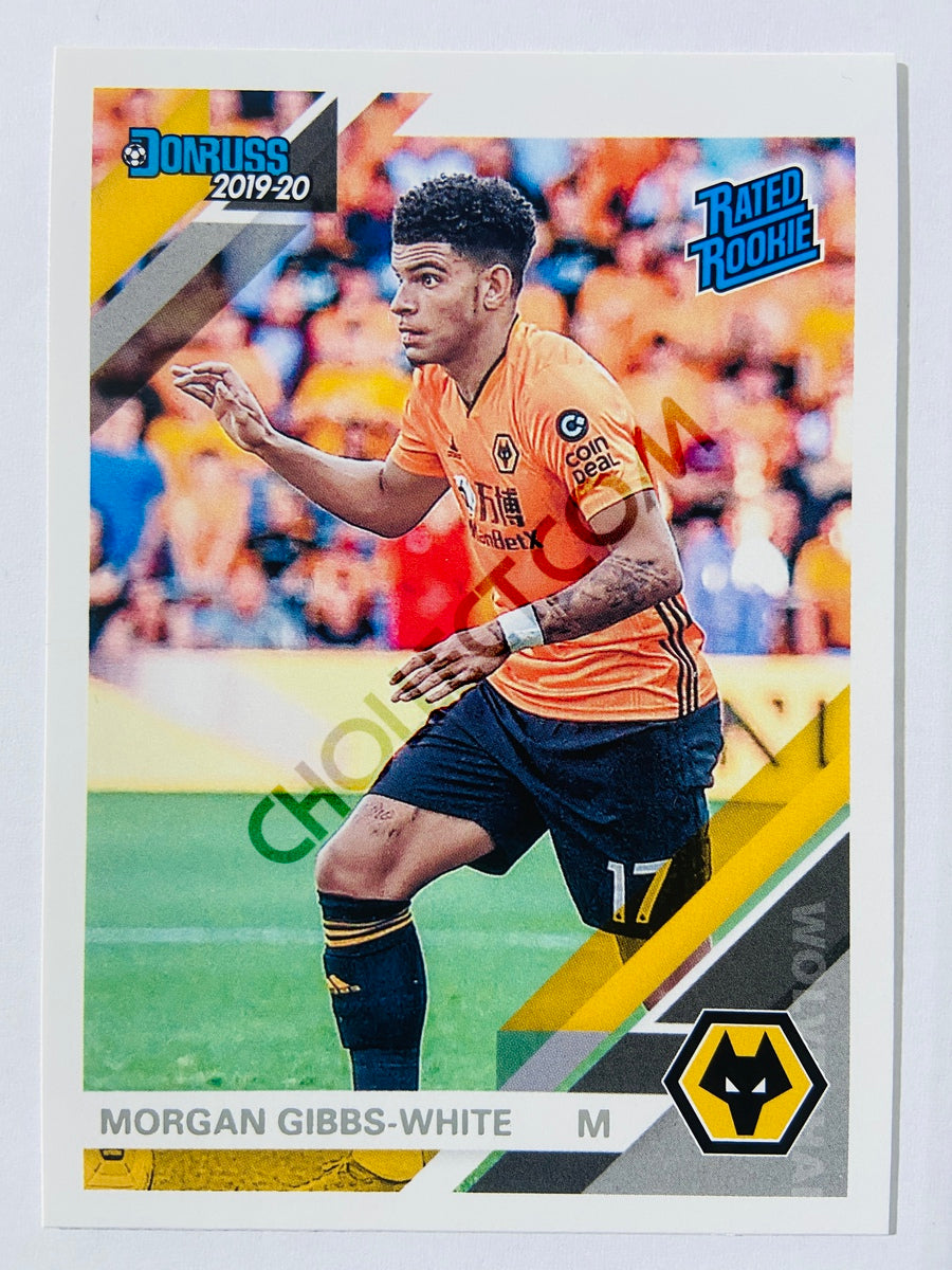 Morgan Gibbs-White - Wolverhampton Wanderers 2019-20 Panini Chronicles Donruss Rated Rookie #196