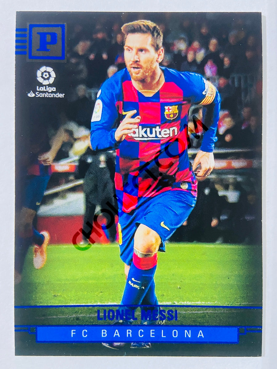 Lionel Messi – FC Barcelona 2019-20 Panini Chronicles Panini Blue Parallel #424