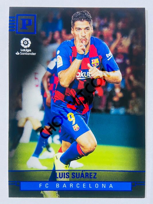 Luis Suarez - FC Barcelona 2019-20 Panini Chronicles Panini Blue Parallel #425