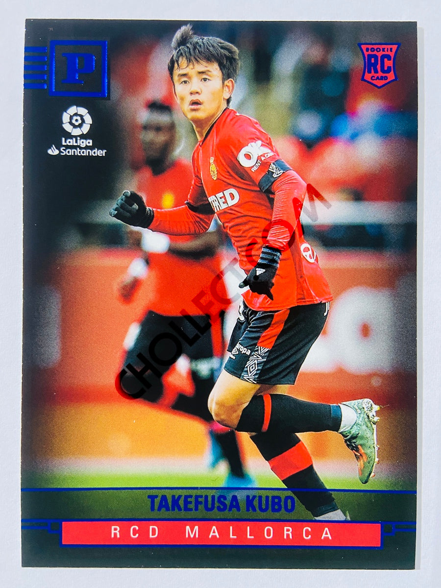 Takefusa Kubo - RCD Mallorca 2019-20 Panini Chronicles Panini Blue Parallel RC Rookie #400