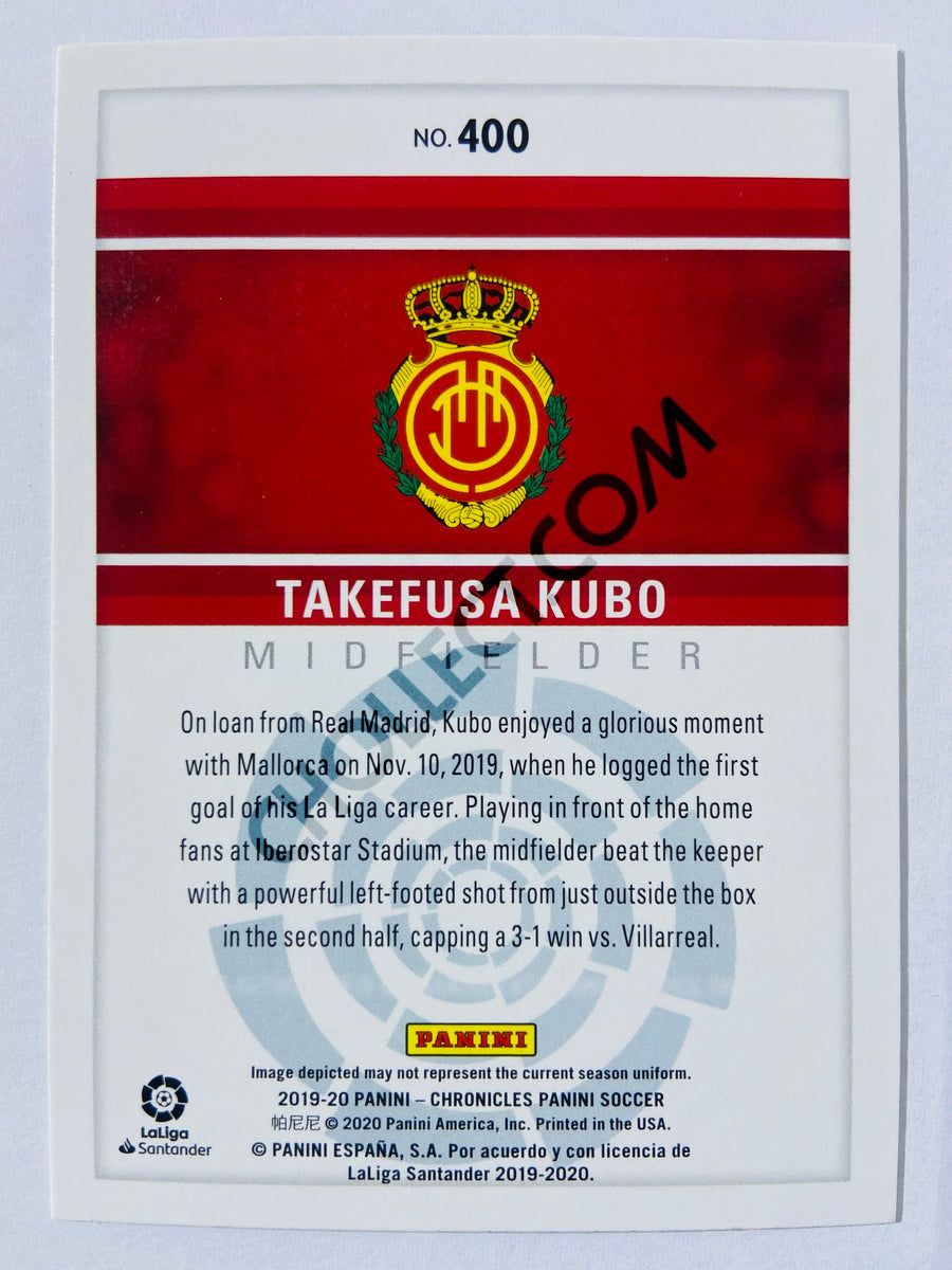 Takefusa Kubo - RCD Mallorca 2019-20 Panini Chronicles Panini Blue Parallel RC Rookie #400