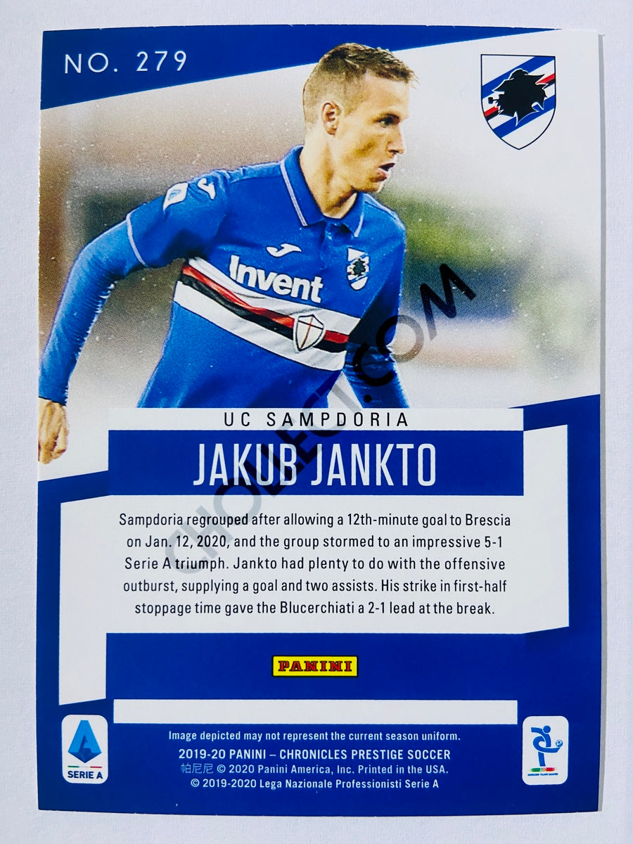 Jakub Jankto - UC Sampdoria 2019-20 Panini Chronicles Prestige RC Rookie #279