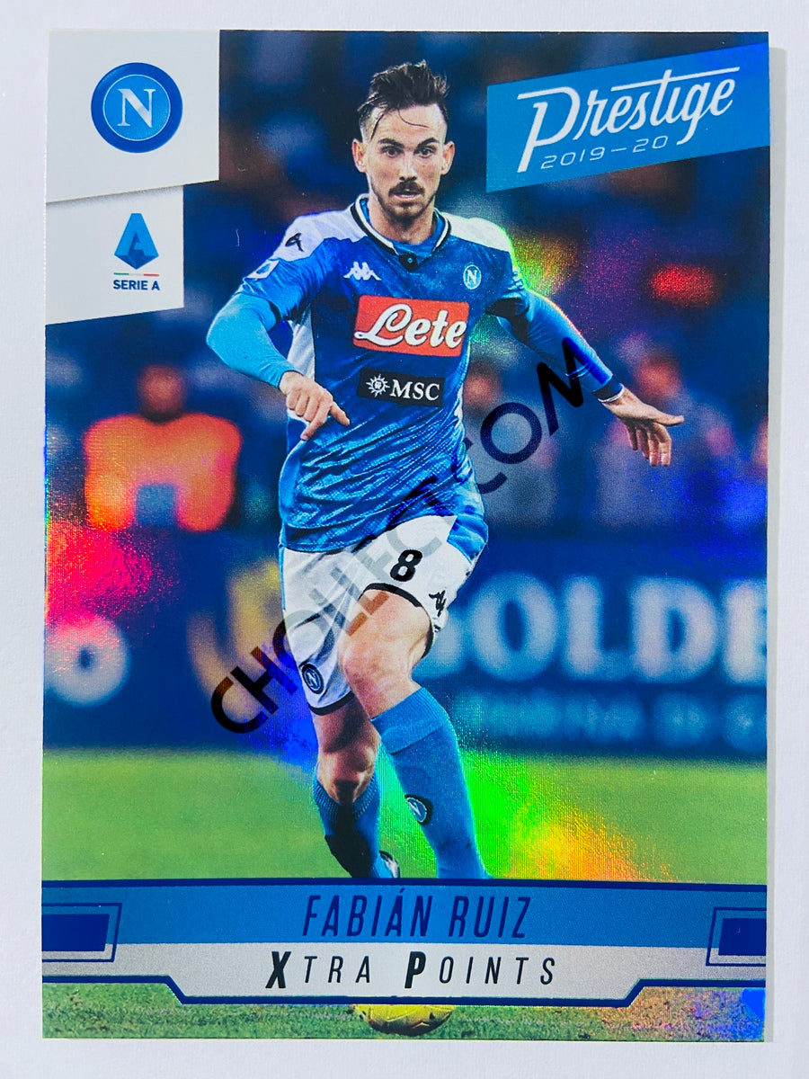 Fabian Ruiz - SSC Napoli 2019-20 Panini Chronicles Prestige Blue Xtra Points Parallel #262