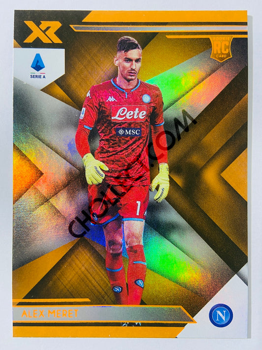 Alex Meret - SSC Napoli 2019-20 Panini Chronicles XR Orange Parallel RC Rookie #13