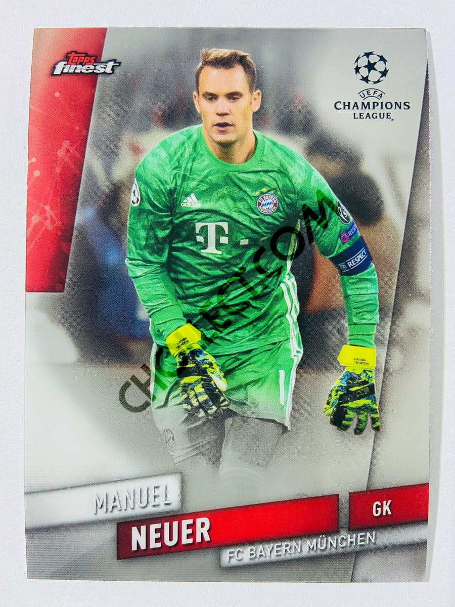 Manuel Neuer - FC Bayern München 2019-20 Topps Finest UCL #76