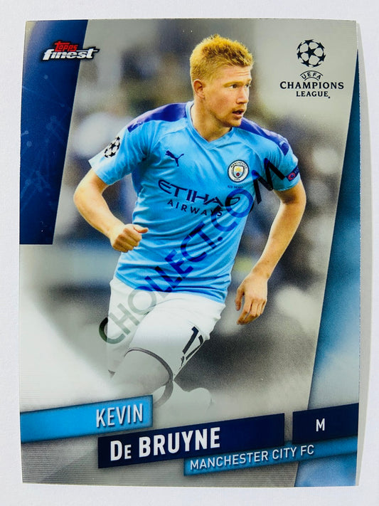 Kevin de Bruyne - Manchester City FC 2019-20 Topps Finest #82