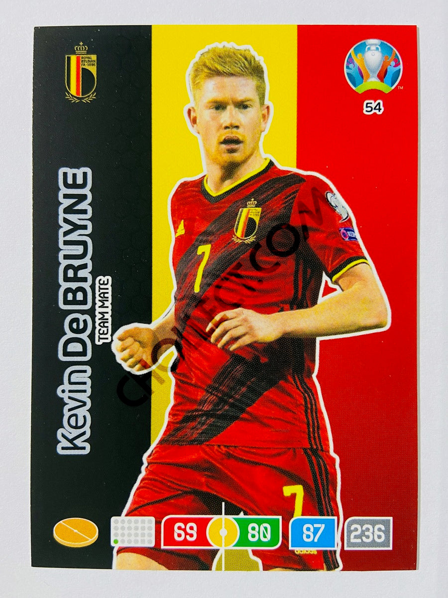 Kevin de Bruyne - Belgium 2020 Panini Adrenalyn XL UEFA Euro 2020 Team Mate #54