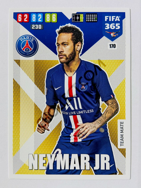 Neymar Jr. - Paris Saint-Germain 2020 Panini Adrenalyn XL FIFA 365 Team Mate #170