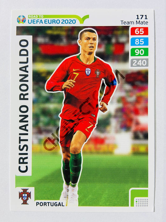 Cristiano Ronaldo - Portugal 2020 Panini Adrenalyn XL Road to UEFA Euro Team Mate #171