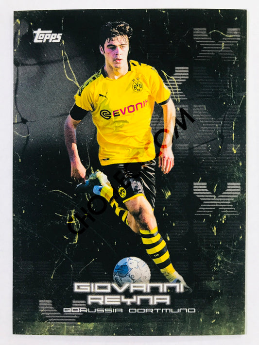 Giovanni Reyna 2020 Topps 2020 BVB Borussia Dortmund Soccer Card Rookie #15