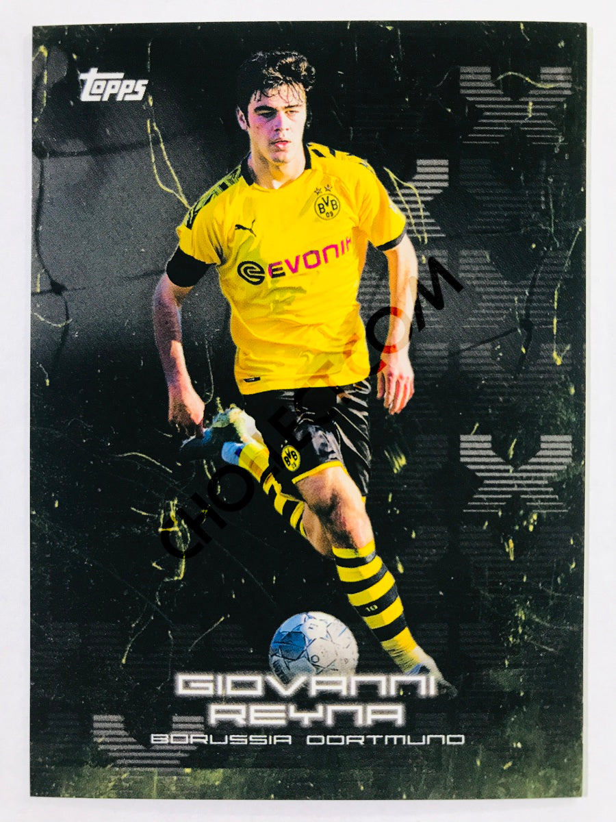 Giovanni Reyna 2020 Topps 2020 BVB Borussia Dortmund Soccer Card Rookie #15