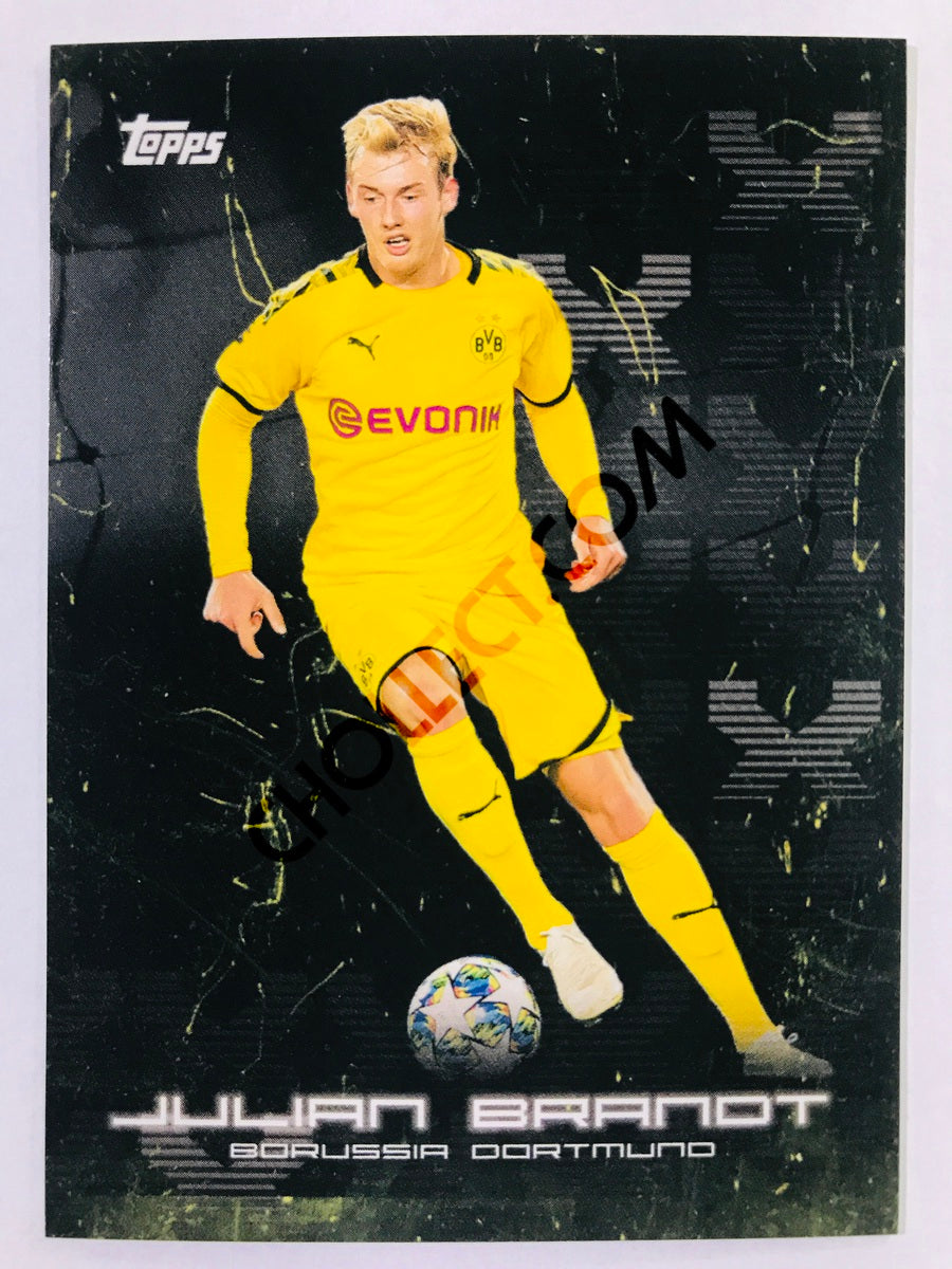 Julian Brandt 2020 Topps 2020 BVB Borussia Dortmund Soccer Card #19