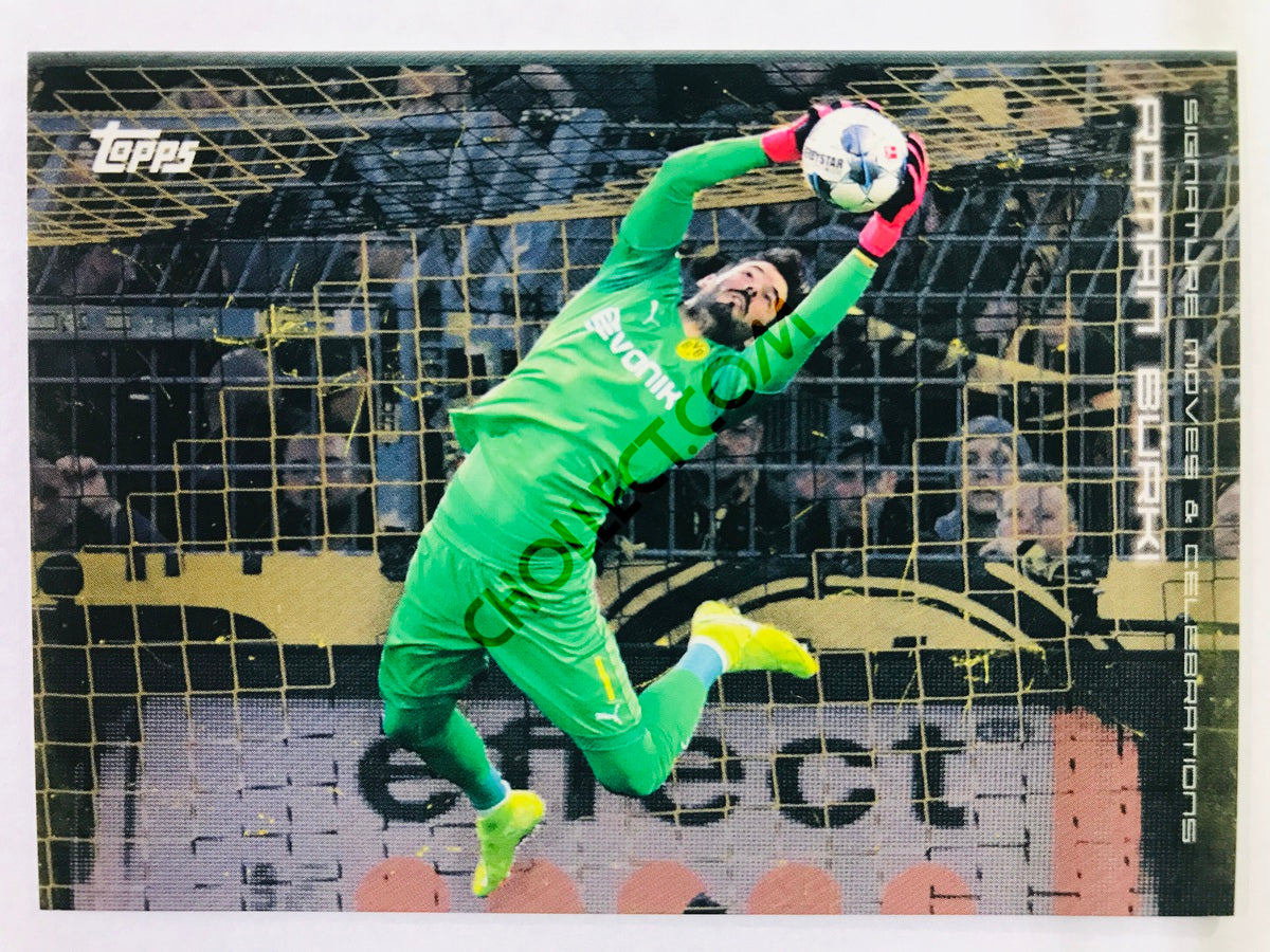 Roman Burki (Signature Moves & Celebrations) 2020 Topps 2020 BVB Borussia Dortmund Soccer Card #26