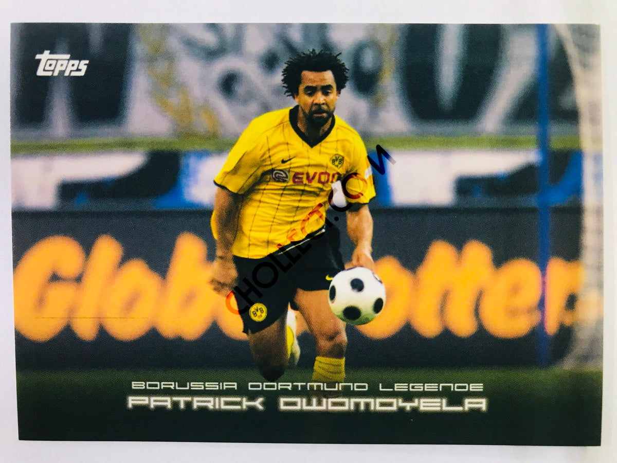 Patrick Owomoyela (Legends) 2020 Topps 2020 BVB Borussia Dortmund Soccer Card #36