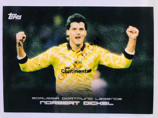 Norbert Dickel (Legends) 2020 Topps 2020 BVB Borussia Dortmund Soccer Card #37