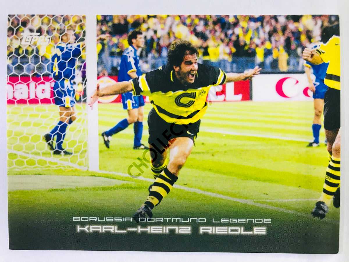 Karl-Heinz Riedle (Legends) 2020 Topps 2020 BVB Borussia Dortmund Soccer Card #39