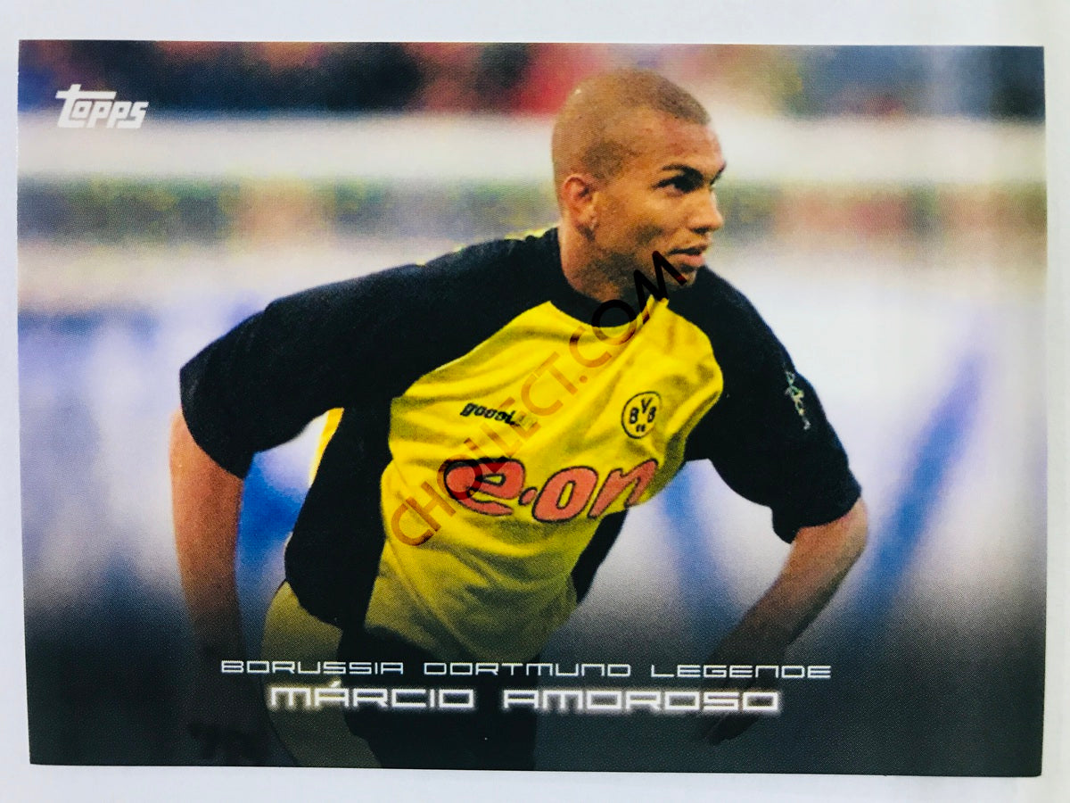 Marcio Amoroso (Legends) 2020 Topps 2020 BVB Borussia Dortmund Soccer Card #44