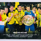 Moments: 12.05.2012 - 1 Double der Vereinsgeschichte - Deutscher Meister und DFB-Pokalsieger 2012 2020 Topps 2020 BVB Borussia Dortmund Soccer Card #50