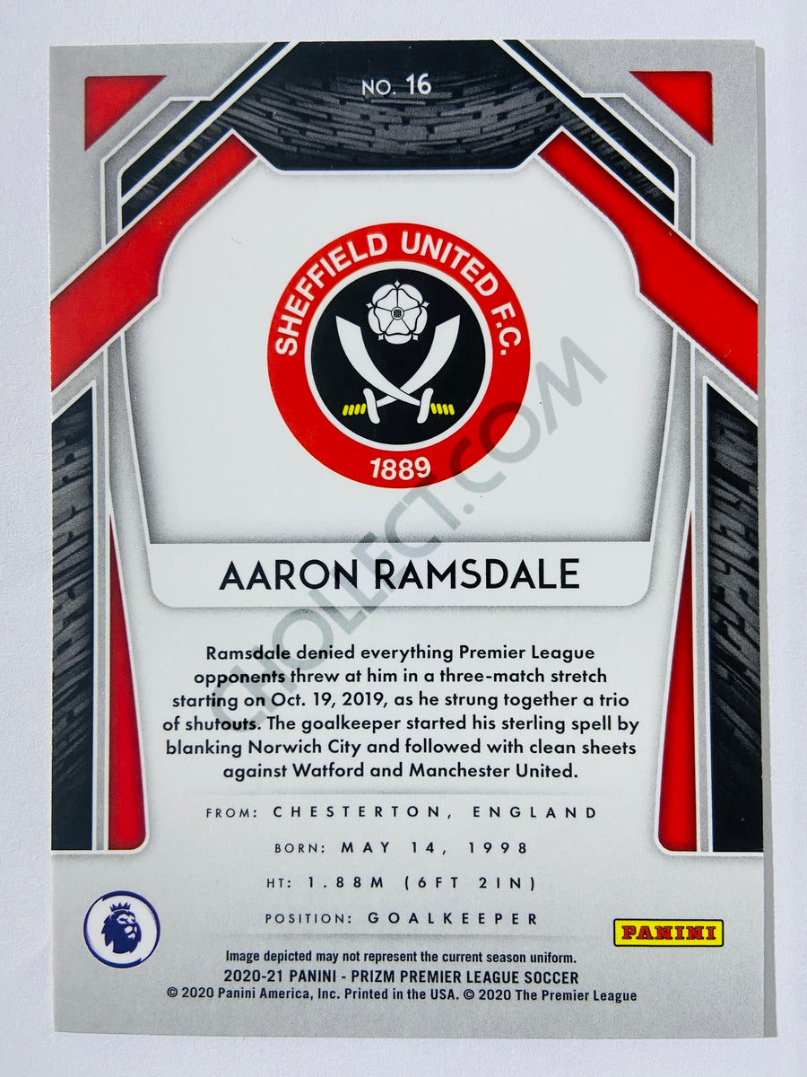 Aaron Ramsdale - Sheffield United 2020-21 Panini Prizm Premier League #16