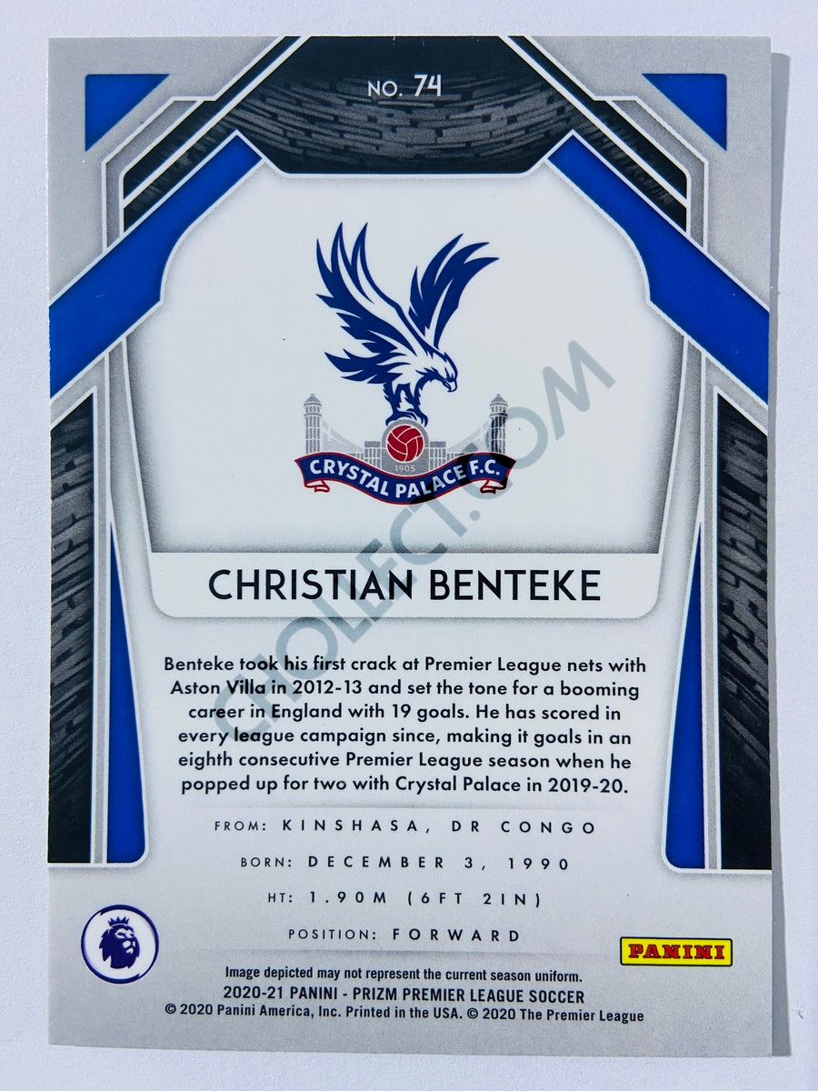 Christian Benteke - Crystal Palace 2020-21 Panini Prizm Premier League #74