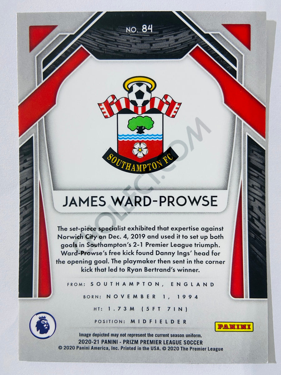 James Ward-Prowse - Southampton 2020-21 Panini Prizm Premier League #84