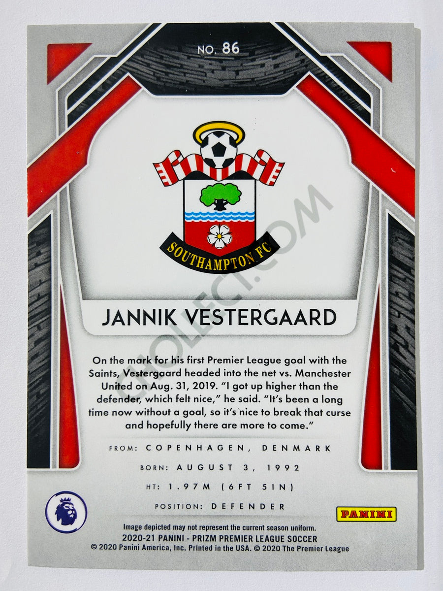 Jannik Vestergaard - Southampton 2020-21 Panini Prizm Premier League #86