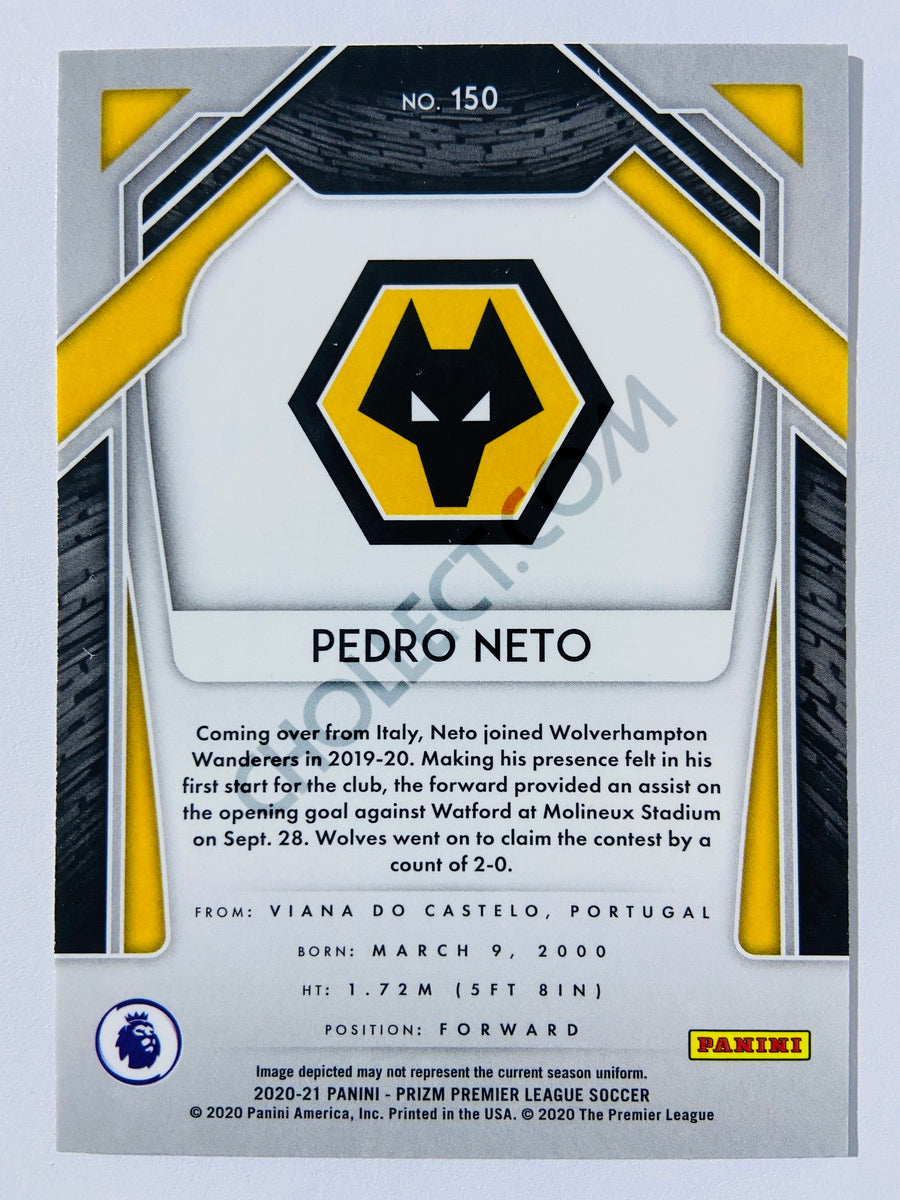 Pedro Neto - Wolverhampton Wanderers 2020-21 Panini Prizm Premier League #150