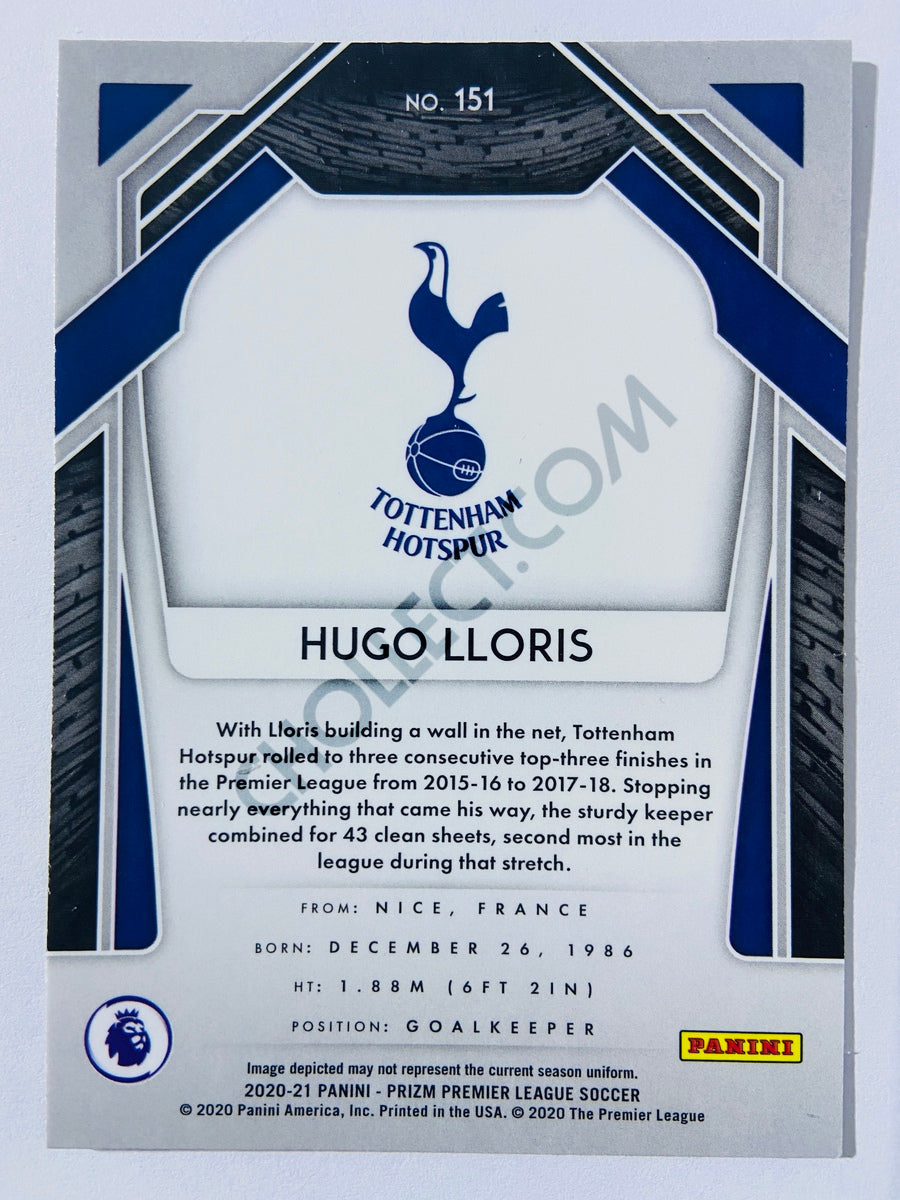 Hugo Lloris - Tottenham Hotspur 2020-21 Panini Prizm Premier League #151