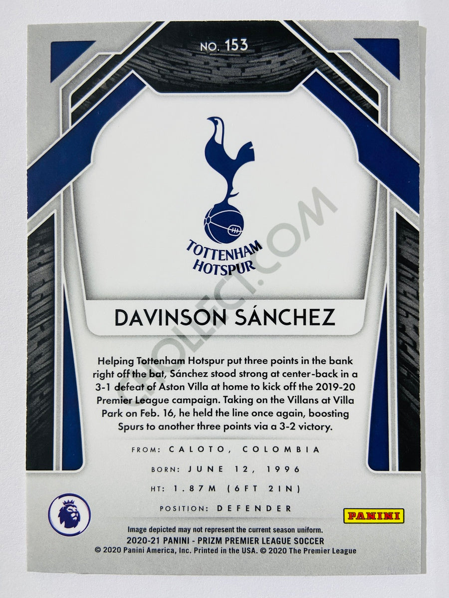 Davinson Sanchez - Tottenham Hotspur 2020-21 Panini Prizm Premier League #153