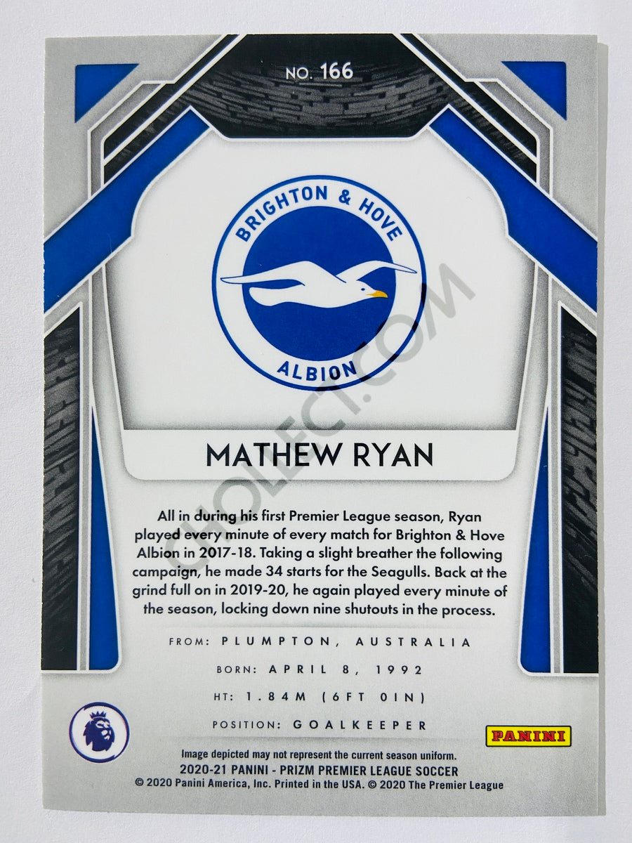 Mathew Ryan - Brighton & Hove Albion 2020-21 Panini Prizm Premier League #166