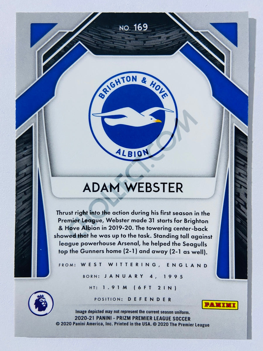 Adam Webster - Brighton & Hove Albion 2020-21 Panini Prizm Premier League #169