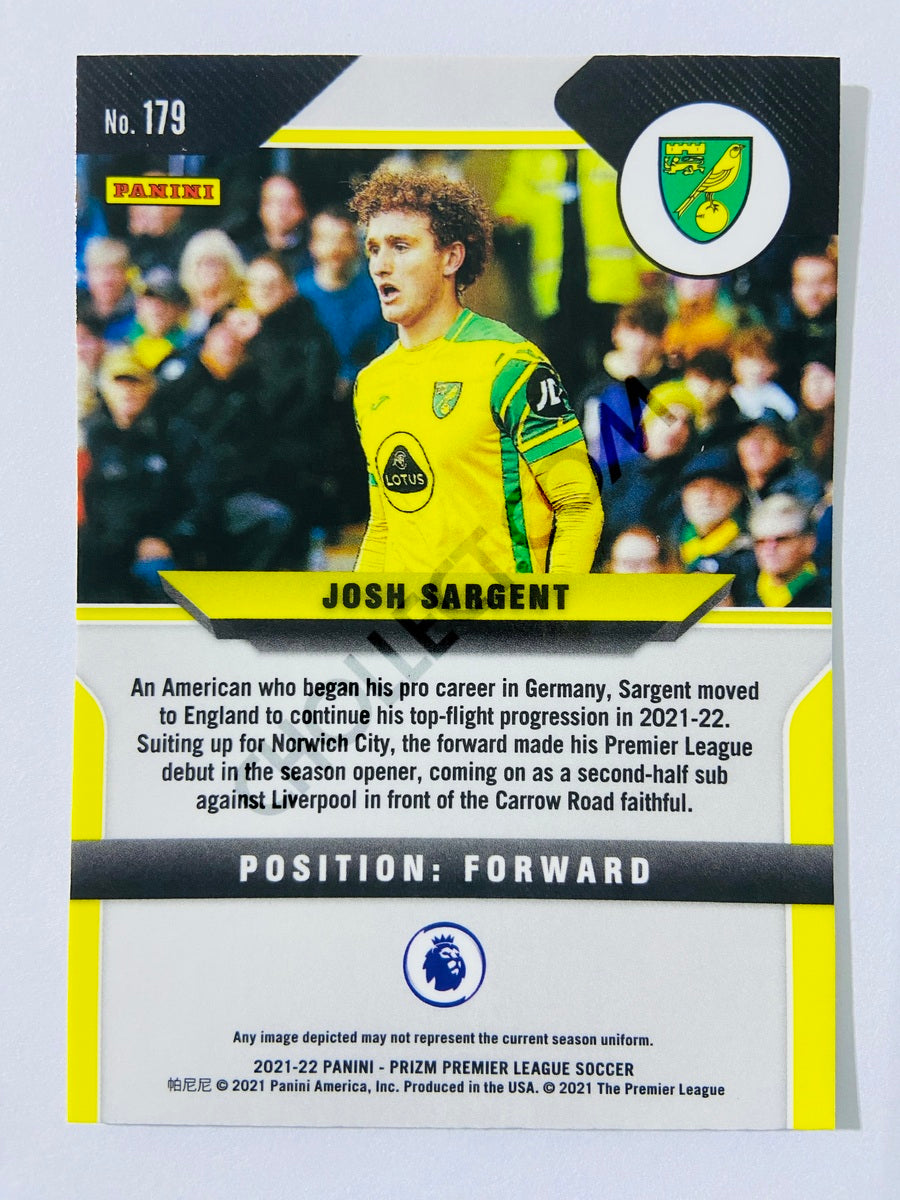 Josh Sargent - Norwich City 2021-22 Panini Prizm Premier League #179