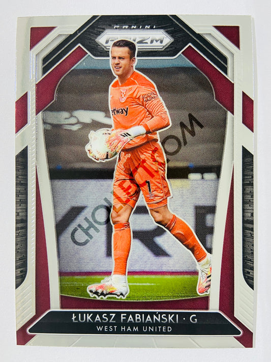 Lukasz Fabianski - West Ham United 2020-21 Panini Prizm Premier League #181