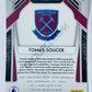 Tomas Soucek - West Ham United 2020-21 Panini Prizm Premier League #185