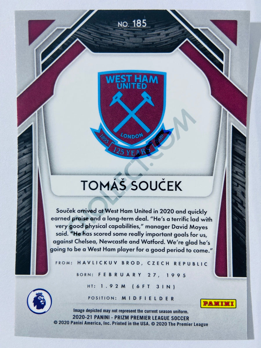 Tomas Soucek - West Ham United 2020-21 Panini Prizm Premier League #185