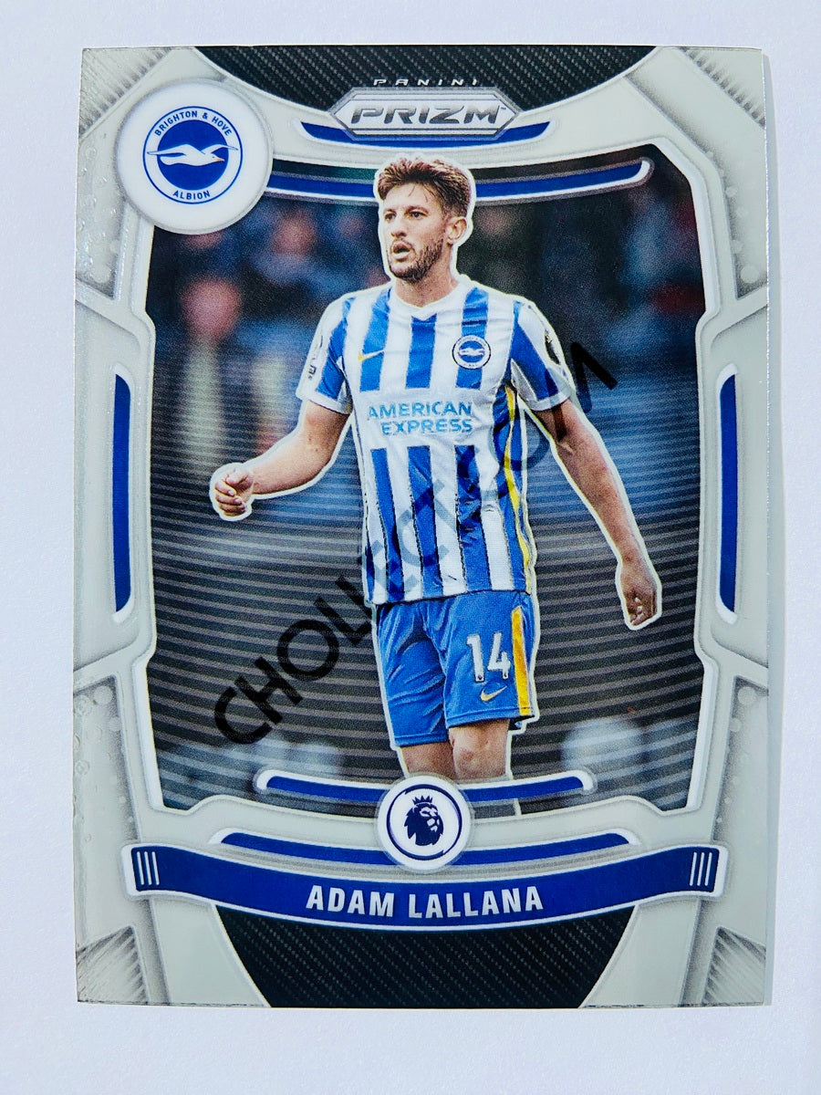 Adam Lallana - Brighton & Hove Albion 2021-22 Panini Prizm Premier League #190