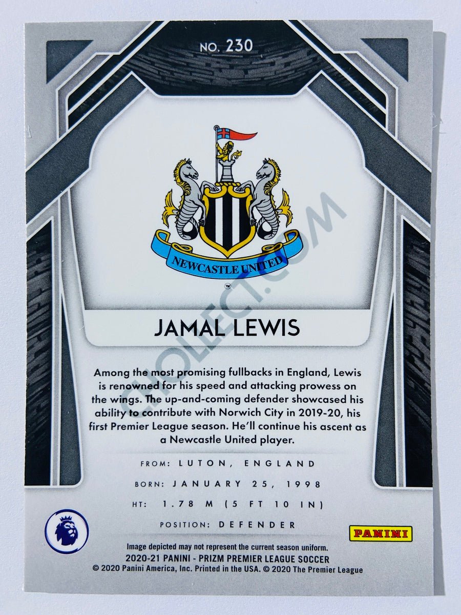 Jamal Lewis - Newcastle United 2020-21 Panini Prizm Premier League #230