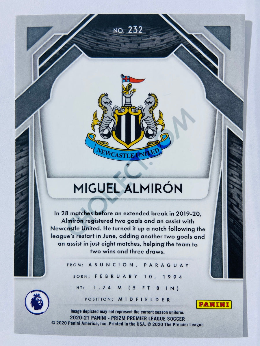 Miguel Almiron - Newcastle United 2020-21 Panini Prizm Premier League #232