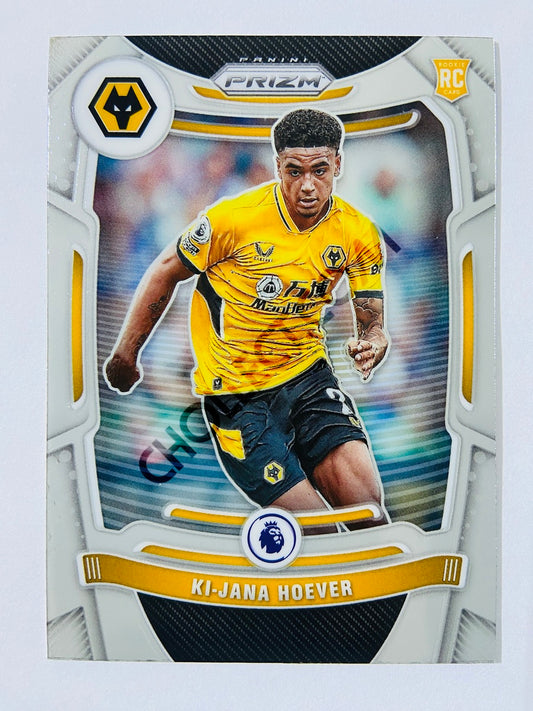 Ki-Jana Hoever - Wolverhampton Wanderers 2021-22 Panini Prizm Premier League RC Rookie #49