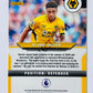 Ki-Jana Hoever - Wolverhampton Wanderers 2021-22 Panini Prizm Premier League RC Rookie #49