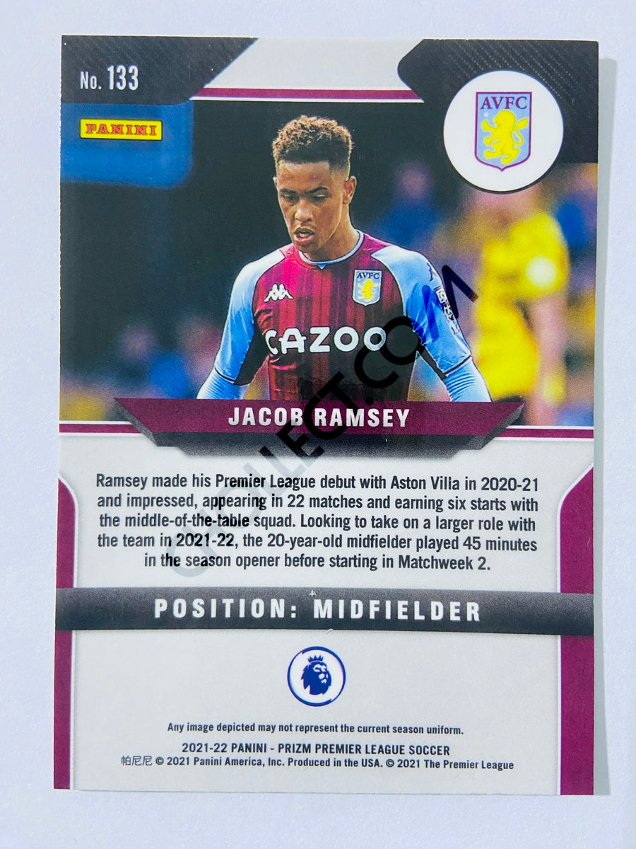 Jacob Ramsey - Aston Villa 2021-22 Panini Prizm Premier League RC Rookie #133