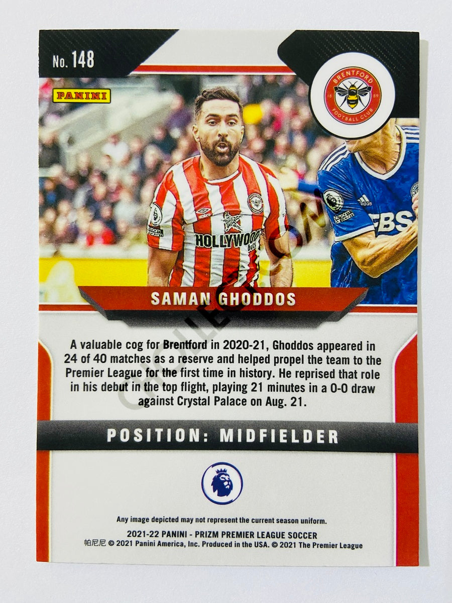 Saman Ghoddos – Brentford 2021-22 Panini Prizm Premier League RC Rookie #148