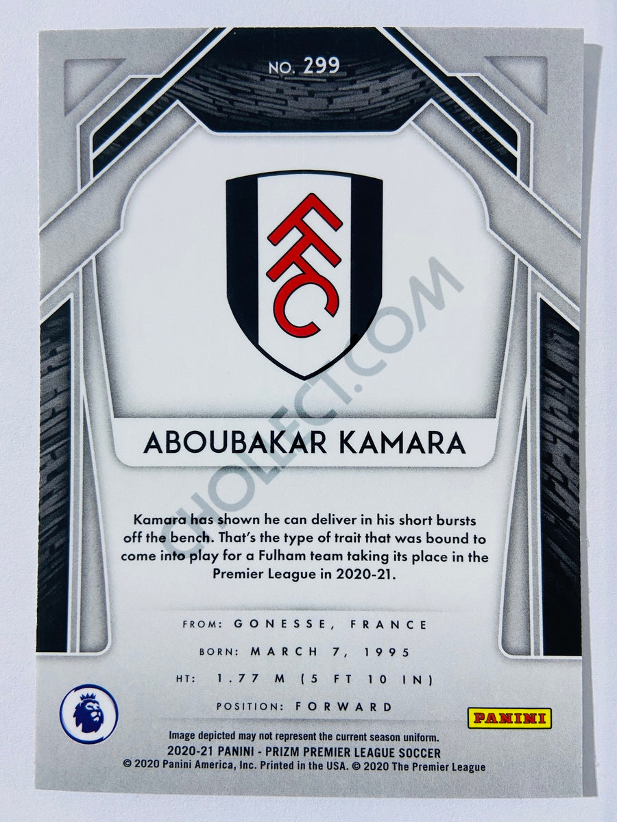 Aboubakar Kamara - Fulham 2020-21 Panini Prizm Premier League RC Rookie #299