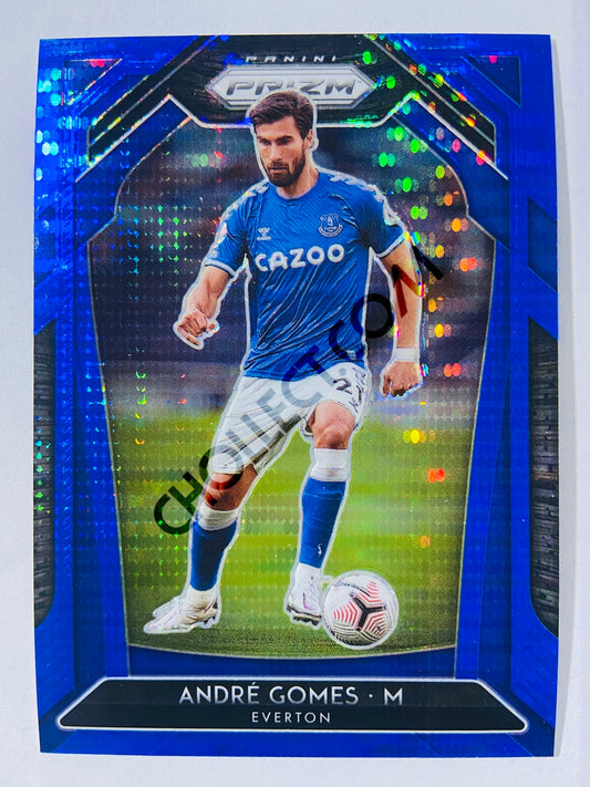 Andre Gomes - Everton 2020-21 Panini Prizm Premier League Blue Pulsar Parallel #113